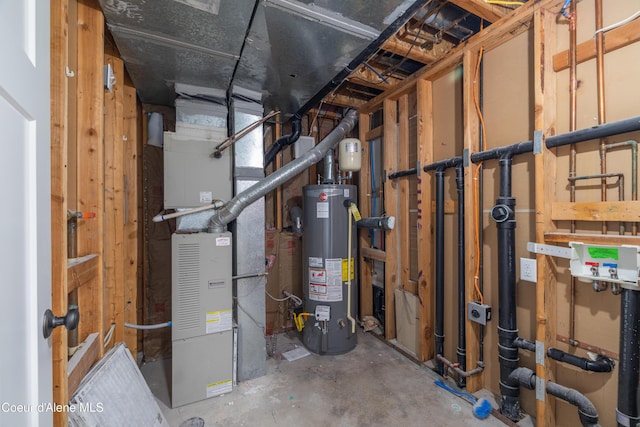 7435 N Cornwall St, Coeur Dalene, ID 83815 - utility room featuring water heater