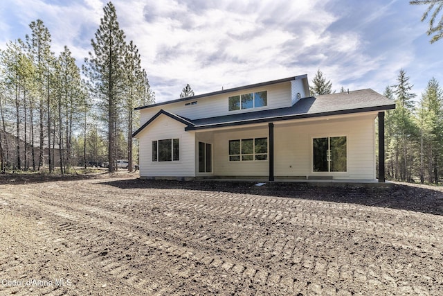 7587 E Duke Ln, Athol, ID 83801 - view of rear view of house