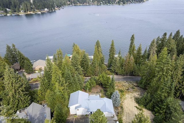 19820 S Alcan Rd, Coeur Dalene, ID 83814 - aerial view of a large body of water