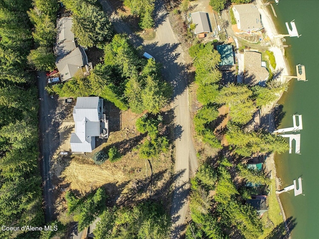 19820 S Alcan Rd, Coeur Dalene, ID 83814 - bird's eye view of a large body of water