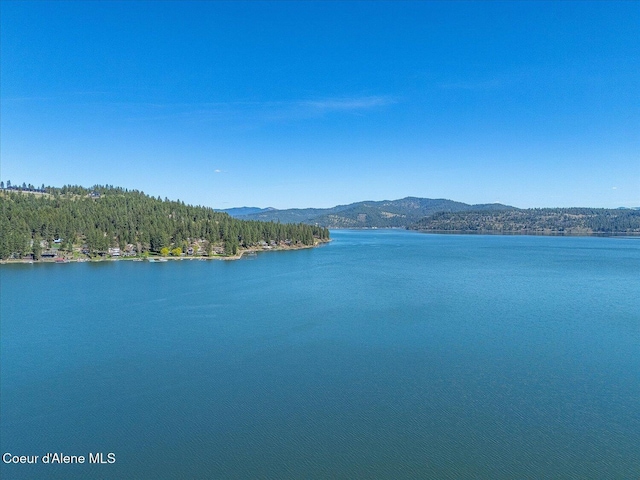 19820 S Alcan Rd, Coeur Dalene, ID 83814 - water view with mountains