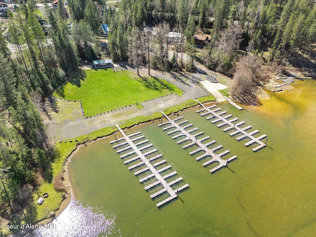 19820 S Alcan Rd, Coeur Dalene, ID 83814 - drone / aerial view of a nearby body of water