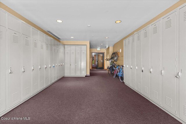 834 Mckinley Ave Unit 208, Kellogg, ID 83837 - corridor featuring recessed lighting, carpet flooring, and baseboards