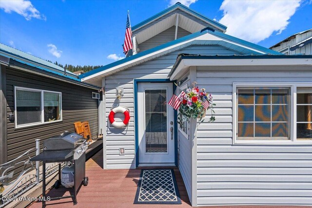 34128 N Scenic Bay D Dock Unit 21, Bayview, ID 83803 - exterior space with a wooden deck