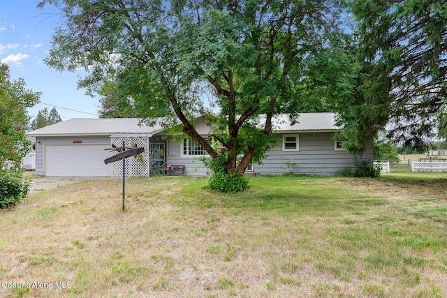 17871 N Ramsey Rd, Rathdrum, ID 83858 - view of yard with an attached garage