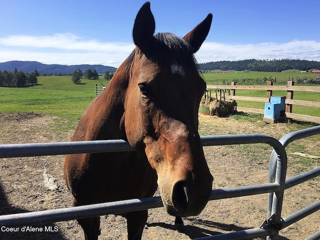 17871 N Ramsey Rd, Rathdrum, ID 83858 - exterior view of a mountainous background and an exterior structure
