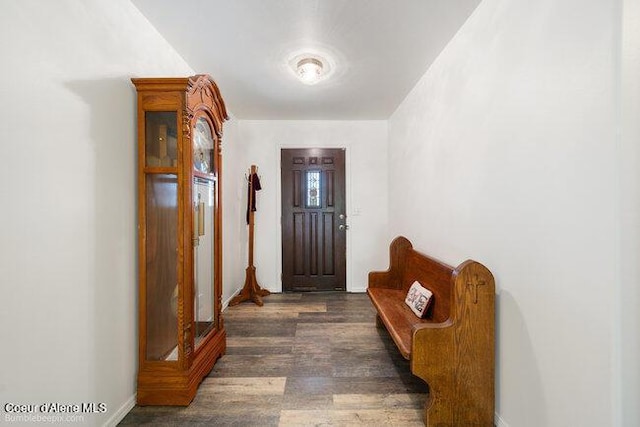 1547 E Stratford Dr, Hayden, ID 83835 - interior space featuring baseboards and wood finished floors