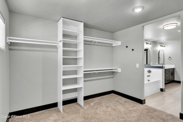 2878 N Callary St, Post Falls, ID 83854 - spacious closet with a sink and carpet