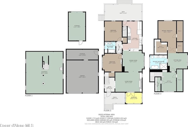 306 S Huron Ave, Sandpoint, ID 83864 - plan