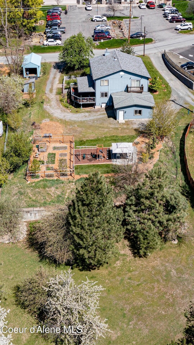 6616 Comanche St, Bonners Ferry, ID 83805 - bird's eye view