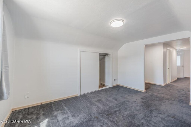 9727 W E St, Worley, ID 83876 - additional living space featuring lofted ceiling and carpet floors