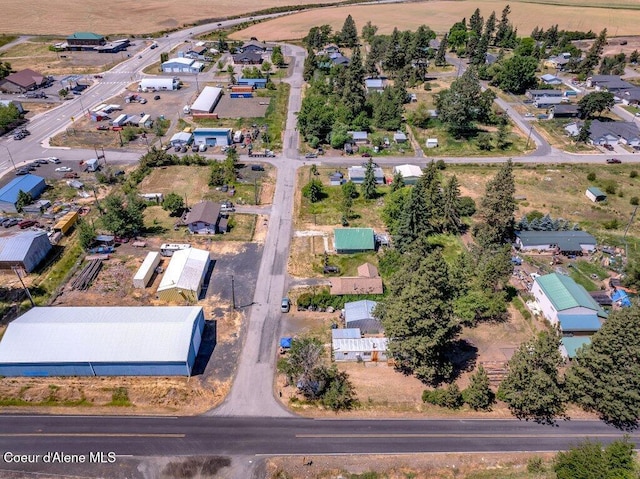 9727 W E St, Worley, ID 83876 - aerial view of property and surrounding area