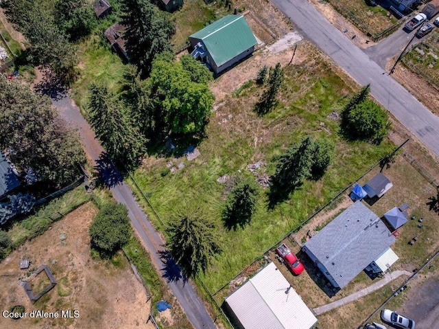 9727 W E St, Worley, ID 83876 - view from above of property