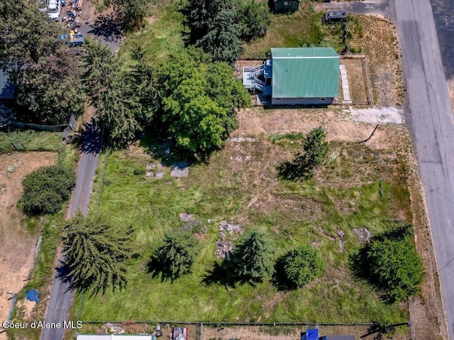 9727 W E St, Worley, ID 83876 - aerial view of property and surrounding area