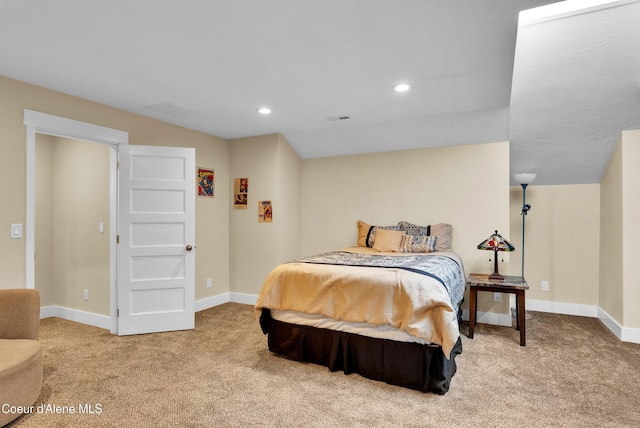 1315 N 10th St, Coeur Dalene, ID 83814 - carpeted bedroom with baseboards and recessed lighting