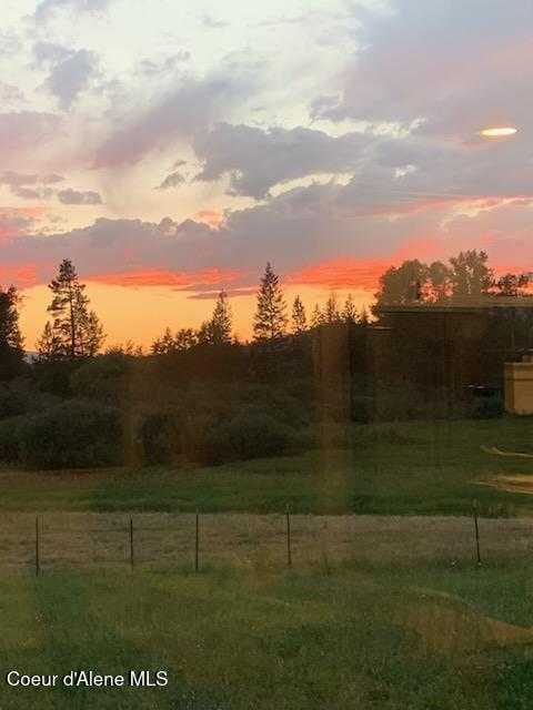436 Mays Rd, Sagle, ID 83860 - view of yard at dusk
