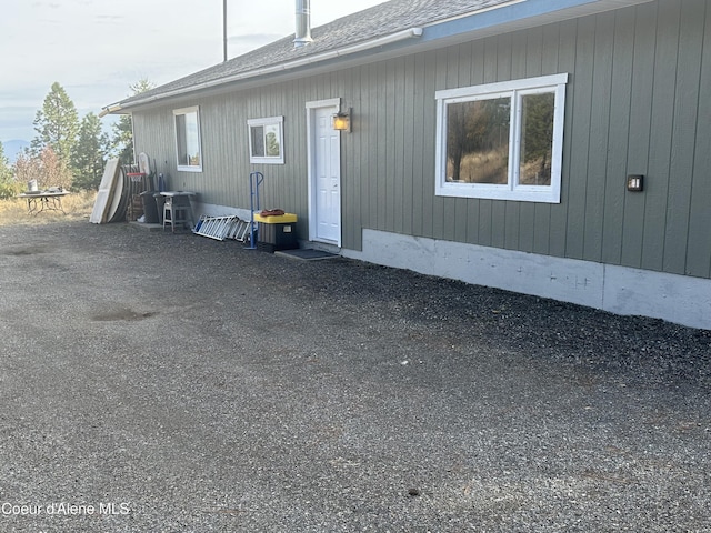 10320 N Payment Peak Rd, Hauser, ID 83854 - exterior space featuring a shingled roof