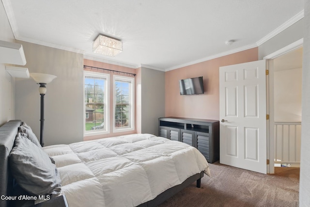 2123 Browning Way, Sandpoint, ID 83864 - carpeted bedroom with crown molding