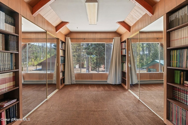 762 Reeder Bay Rd, Nordman, ID 83848 - unfurnished sunroom with baseboard heating and healthy amount of natural light