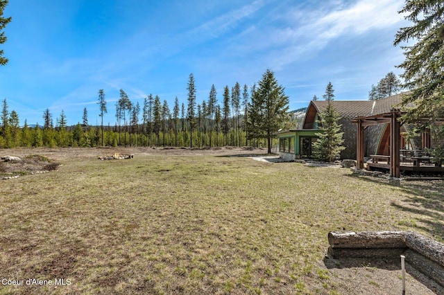 762 Reeder Bay Rd, Nordman, ID 83848 - view of grassy yard