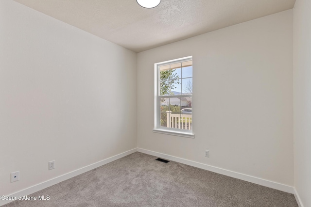 4905 W Lemonwood Ln, Post Falls, ID 83854 - carpeted empty room with baseboards and a textured ceiling