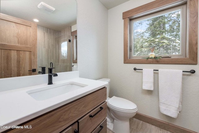 215 White Cloud Dr, Sandpoint, ID 83864 - bathroom with toilet and vanity