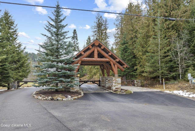 215 White Cloud Dr, Sandpoint, ID 83864 - view of community with a forest view