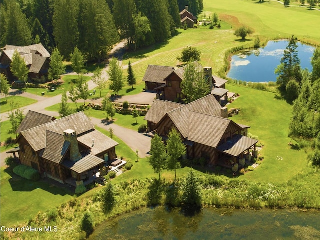 215 White Cloud Dr, Sandpoint, ID 83864 - aerial view of a large body of water and a golf club