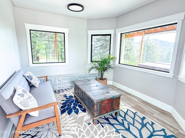 15818 N Morgan Ln, Hayden, ID 83835 - living area with baseboards and wood finished floors