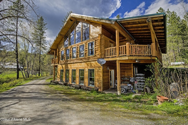 847 Willford Rd, Cocolalla, ID 83813 - back of house with driveway