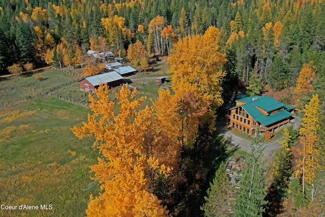 847 Willford Rd, Cocolalla, ID 83813 - view of subject property with a heavily wooded area