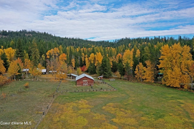 847 Willford Rd, Cocolalla, ID 83813 - aerial view of sparsely populated area featuring a forest