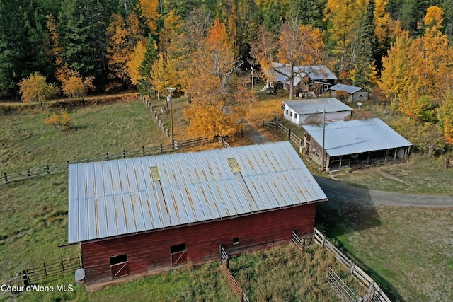 847 Willford Rd, Cocolalla, ID 83813 - view from above of property featuring a heavily wooded area