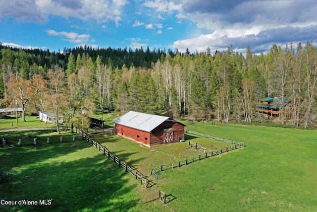 847 Willford Rd, Cocolalla, ID 83813 - view of rural area featuring a forest