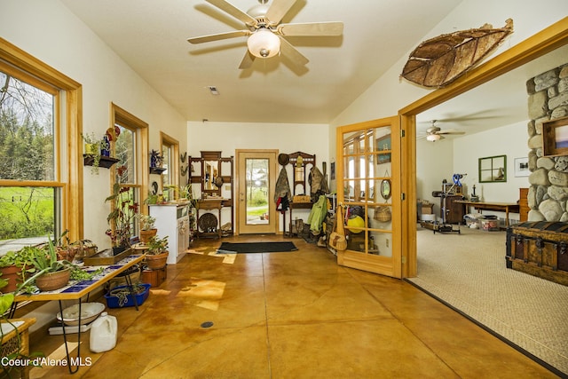 847 Willford Rd, Cocolalla, ID 83813 - hall with finished concrete flooring