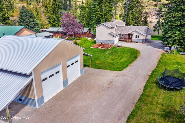 view of subject property