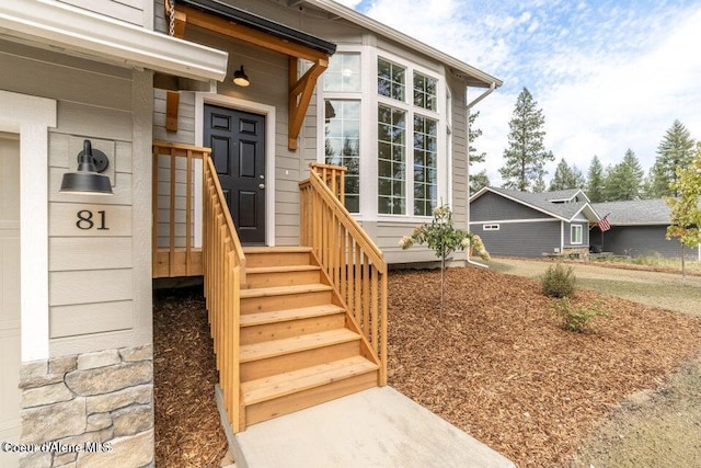 81 Parkland Dr, Blanchard, ID 83804 - view of doorway to property