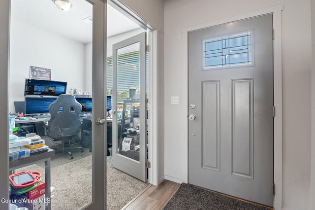 1749 N Minam Loop, Post Falls, ID 83854 - foyer entrance with wood finished floors