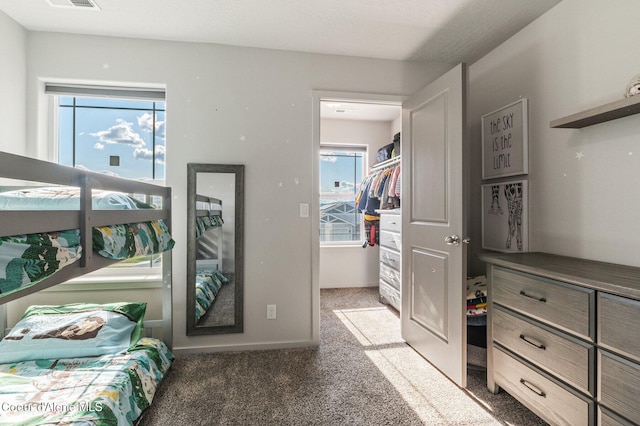 1749 N Minam Loop, Post Falls, ID 83854 - carpeted bedroom featuring multiple windows and a spacious closet