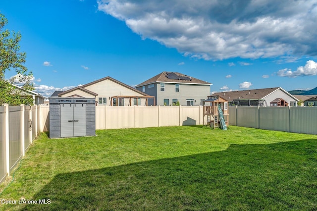 1749 N Minam Loop, Post Falls, ID 83854 - view of yard featuring a playground