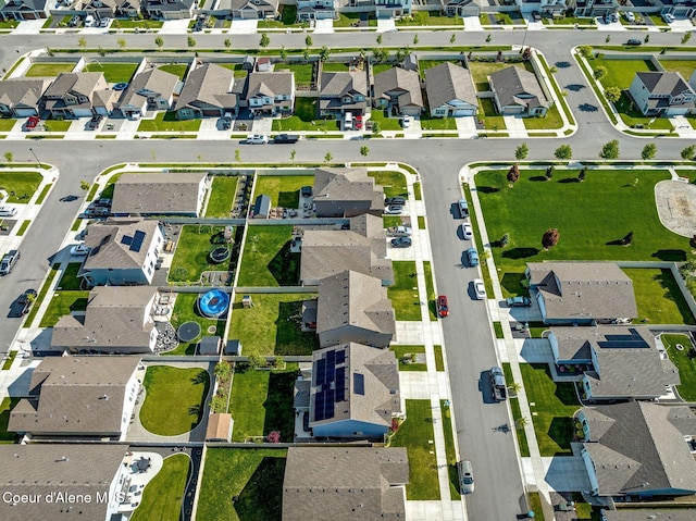 1749 N Minam Loop, Post Falls, ID 83854 - aerial view of property's location featuring nearby suburban area