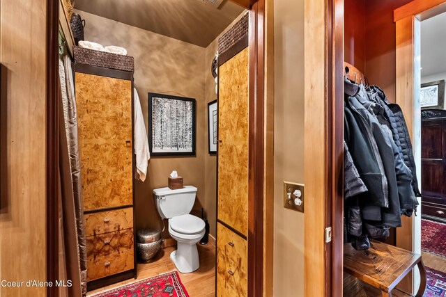 124 Village Ln Unit 108, Sandpoint, ID 83864 - bathroom featuring wood finished floors and toilet