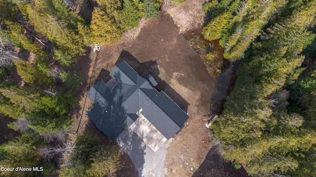 aerial overview of property's location