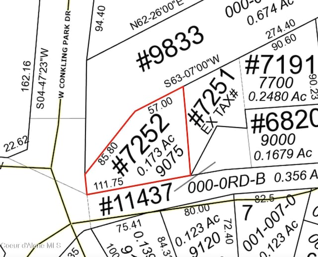 31 W Conkling Park Dr, Worley, ID 83876