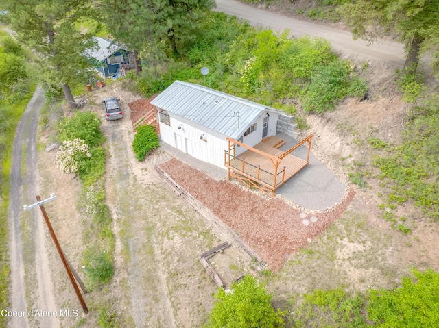 26312 S Anderson Drive Black Lake, Saint Maries, ID 83861 - aerial view of property and surrounding area