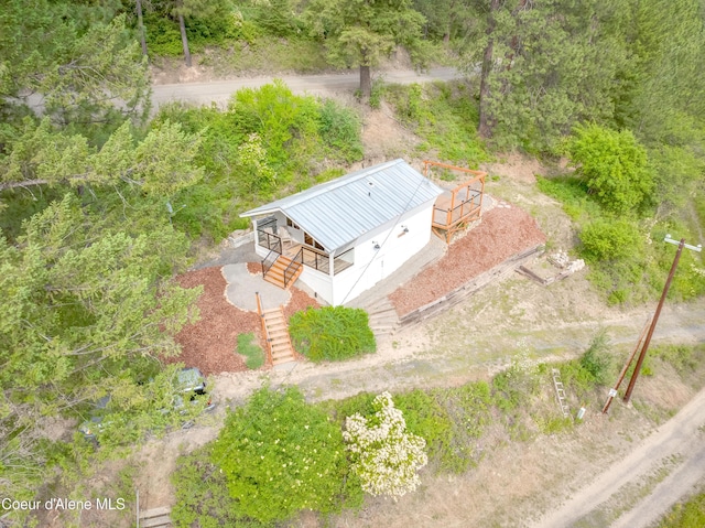 26312 S Anderson Drive Black Lake, Saint Maries, ID 83861 - view from above of property