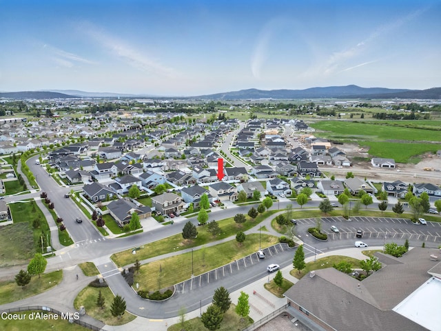 1823 N Clark Fork Pkwy, Post Falls, ID 83854 - view of property location featuring a mountainous background and nearby suburban area