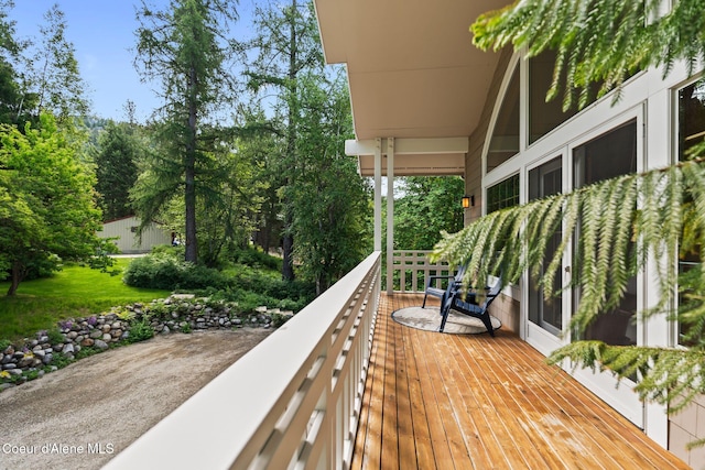 679 Comeback Bay Ln, Sagle, ID 83860 - view of deck