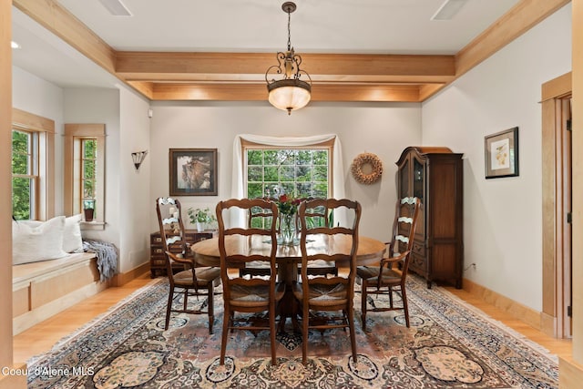679 Comeback Bay Ln, Sagle, ID 83860 - dining room featuring wood finished floors and baseboards