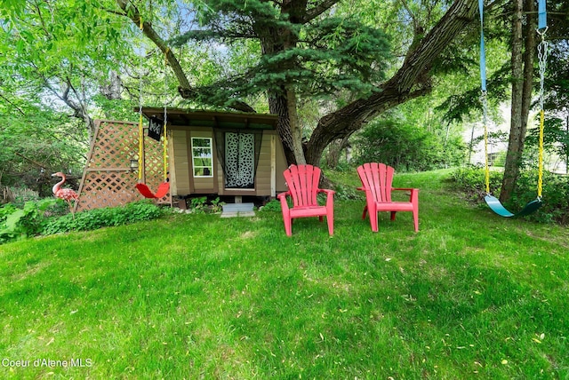 679 Comeback Bay Ln, Sagle, ID 83860 - view of grassy yard